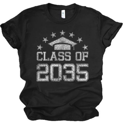 Class Of 2035 Grow With Me Graduation Back To School Unisex Jersey T-Shirt - Best Gift Smart