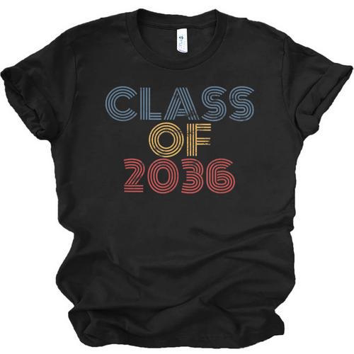 Class Of 2036 Graduation Unisex Jersey T-Shirt - Best Gift Smart