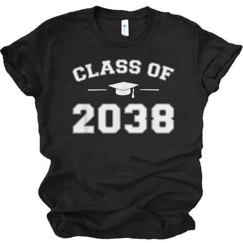 Class Of 2038 Grow Together First Day Of School Graduation Unisex Jersey T-Shirt - Best Gift Smart