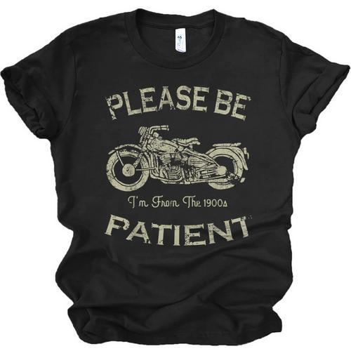 Classic Old Biker I'm From The 1900s Humorous Birthday Unisex Jersey T-Shirt - Figerry
