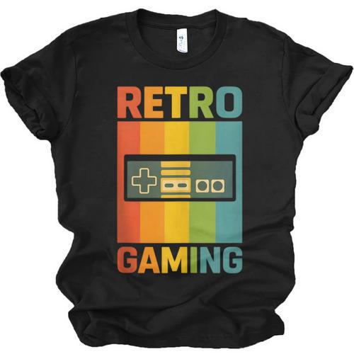 Classic Retro Gaming Nostalgia Unisex Jersey T-Shirt - Figerry