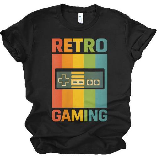 Classic Retro Gaming Nostalgia Unisex Jersey T-Shirt - Figerry