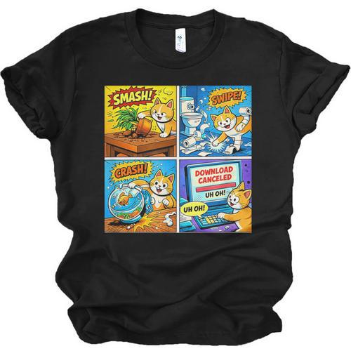 Comic Reader Comic Book Merch Vintage Reading Comic Books Unisex Jersey T-Shirt - Bookorys
