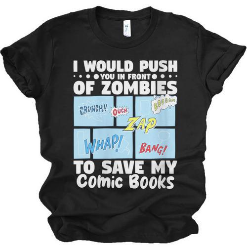 Comics Collecting Book Collector Guide Comics Lover Unisex Jersey T-Shirt - Bookorys
