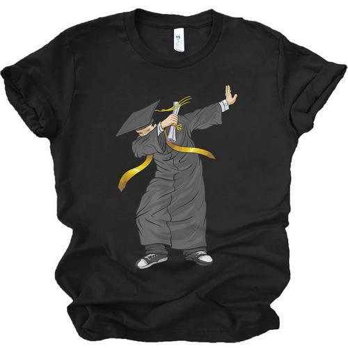 Cool Graduation Dab Dabbing Senior 2019 Grad Unisex Jersey T-Shirt - Best Gift Smart