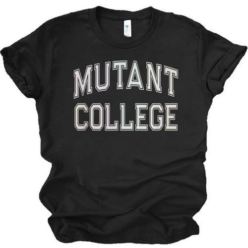 Crazy Stay Away From Me MUTANT COLLEGE Introvert AntiSocial Unisex Jersey T-Shirt - Raresse