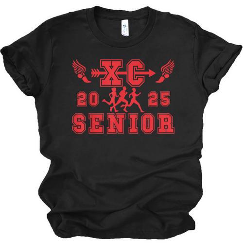 Cross Country Senior Night Senior 2025 Graduation Party 5 Unisex Jersey T-Shirt - Best Gift Smart
