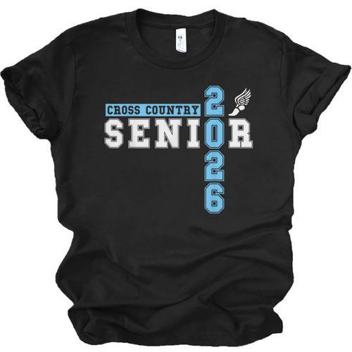 Cross Country Senior Night XC Senior 2026 Graduation 50 Unisex Jersey T-Shirt - Best Gift Smart