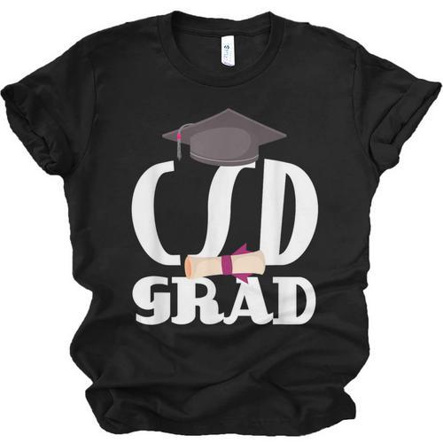 CSD Masters Graduation Men Women Son Daughter Unisex Jersey T-Shirt - Best Gift Smart