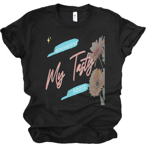 Cultural Flavor Memory Floral Nostalgia Garden Sentiment Unisex Jersey T-Shirt - Figerry