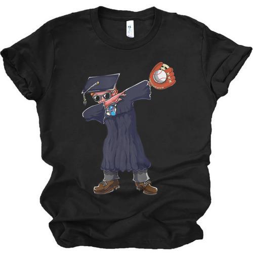 Cute Dabbing Kid Elementary School Graduation Baseball Unisex Jersey T-Shirt - Best Gift Smart