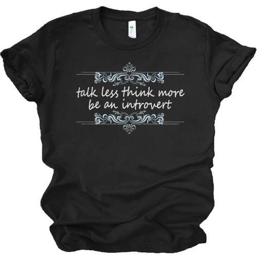 Cute Introvert Shy Person Quote Anti-Social Inner Strength Unisex Jersey T-Shirt - Raresse