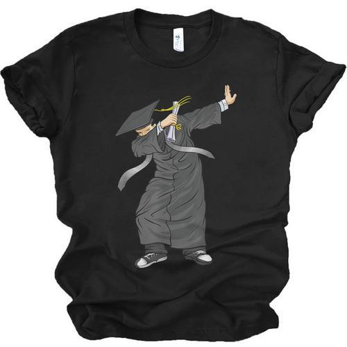 Dabbing Graduation Class Of 2024 Men Graduation Unisex Jersey T-Shirt - Best Gift Smart