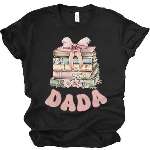 Dada Book First Chapter Birthday Family Matching Party Unisex Jersey T-Shirt - Bookorys DE