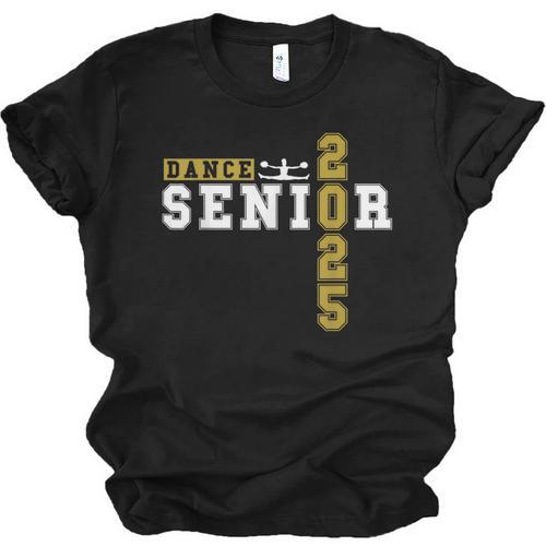 Dance Senior Night Dance Senior 2025 Graduation 14 Unisex Jersey T-Shirt - Best Gift Smart