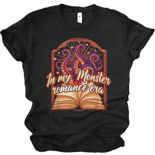 Dark Romance Smut Reader Spicy Book In My Monster Romance Unisex Jersey T-Shirt - Bookorys