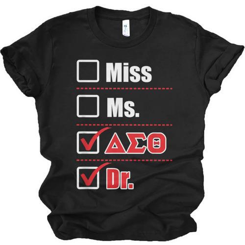 Delta Sigma Theta Sorority Delta Doctor Graduation Unisex Jersey T-Shirt - Best Gift Smart