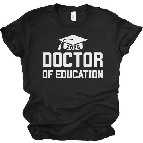 Doctor Of Education 2026 EDD Doctoral Degree Graduation Unisex Jersey T-Shirt - Best Gift Smart