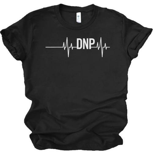 Doctor Of Nursing Practice Graduation DNP Heartbeat Unisex Jersey T-Shirt - Best Gift Smart