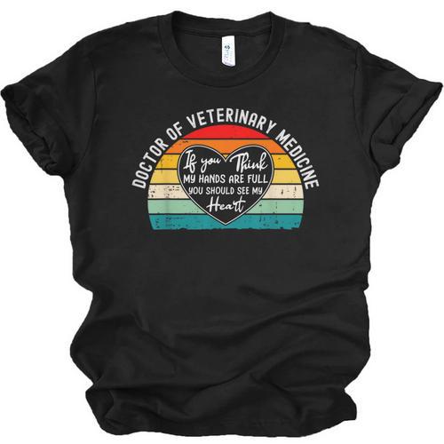 Doctor Of Veterinary Medicine DVM Graduation Appreciation Unisex Jersey T-Shirt - Best Gift Smart