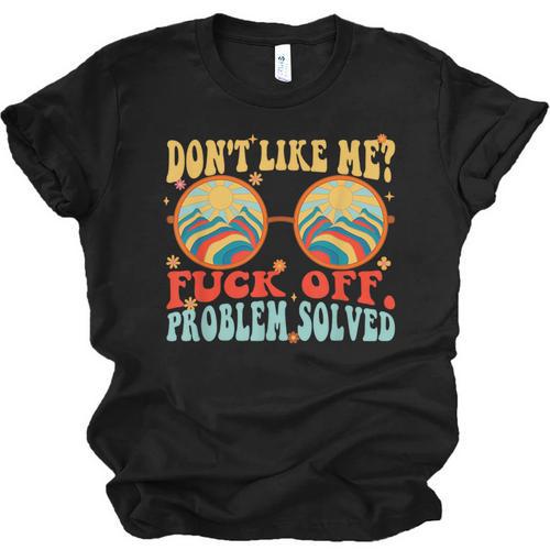 Don't Like Me Antisocial Introvert & Anti Social Unisex Jersey T-Shirt - Raresse