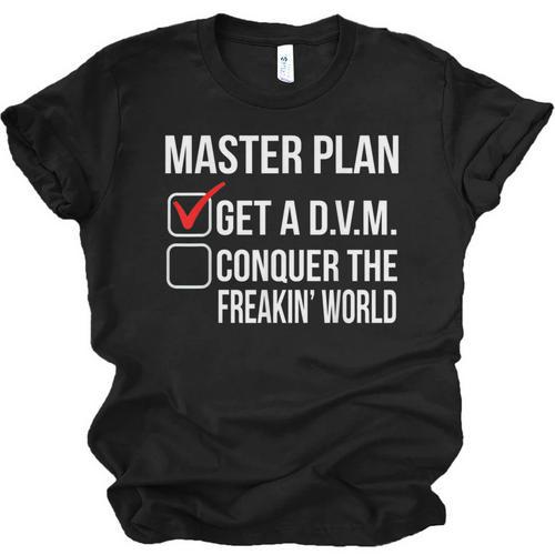 DVM Veterinarian Graduation Doctor Veterinary Medicine Unisex Jersey T-Shirt - Best Gift Smart