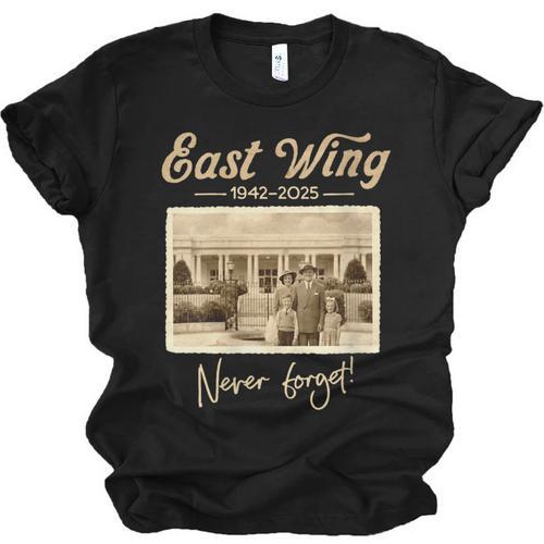 East Wing Never Forget American Vintage Nostalgia Unisex Jersey T-Shirt - Figerry
