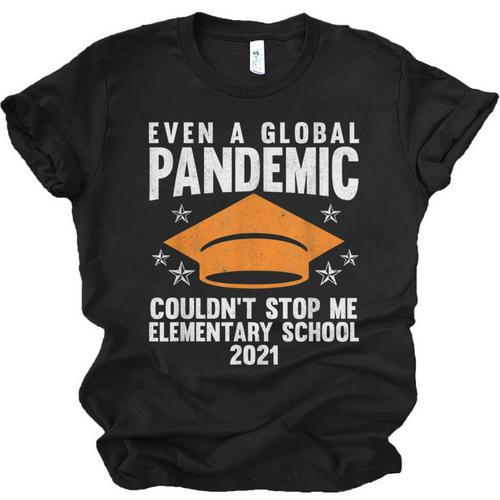 Elementary School 2021 Degree Graduation Graduate Unisex Jersey T-Shirt - Best Gift Smart