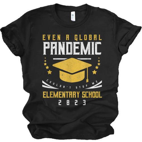Elementary School 2023 Degree Graduation Graduate Unisex Jersey T-Shirt - Best Gift Smart