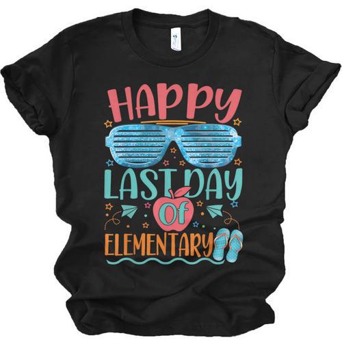 Elementary Teacher Student Graduation Last Day School Unisex Jersey T-Shirt - Best Gift Smart