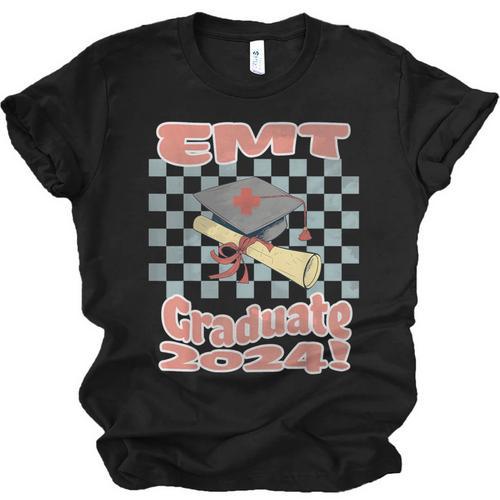 EMT Graduation Class Of 2024 Emergency Medical Tech Medic Unisex Jersey T-Shirt - Best Gift Smart