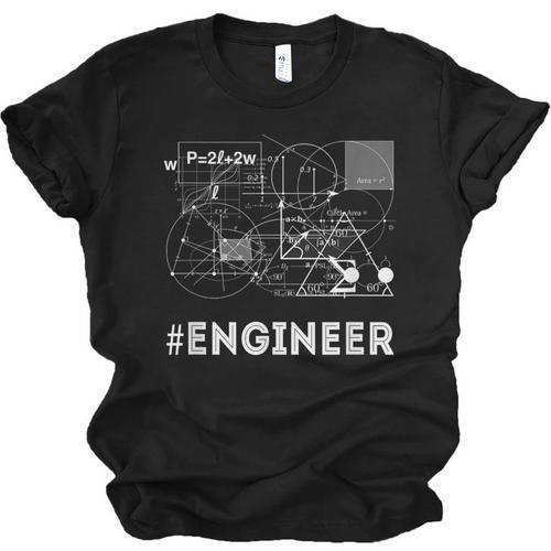 ENGINEER MATH COLLEGE GIFT IDEA GRADUATION T-SHIRT GRAPHIC Unisex Jersey T-Shirt - Best Gift Smart