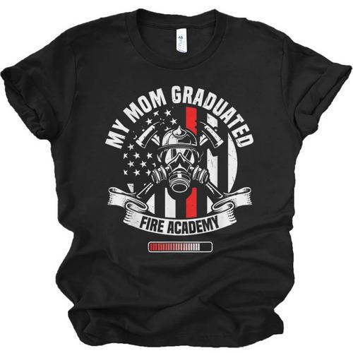 Fire Academy Graduate Firefighter Graduation Unisex Jersey T-Shirt - Best Gift Smart