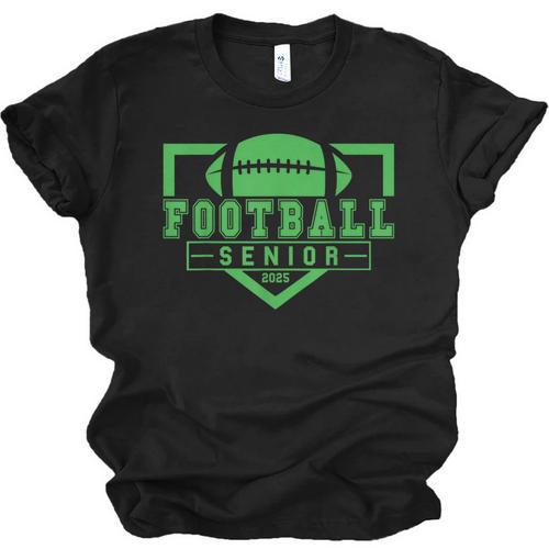 Football Senior Night Football Senior 2025 Graduation 24 Unisex Jersey T-Shirt - Best Gift Smart