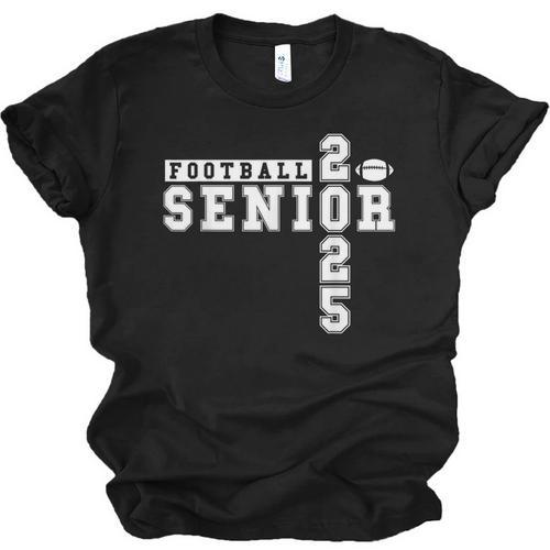 Football Senior Night Football Senior 2025 Graduation 3 Unisex Jersey T-Shirt - Best Gift Smart