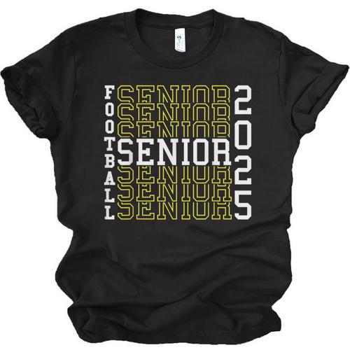 Football Senior Night Football Senior 2025 Graduation 56 Unisex Jersey T-Shirt - Best Gift Smart