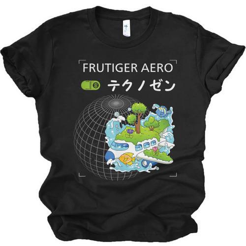 Frutiger Aero Y2K Fashion Trends Statement Piece Tech Orbite Unisex Jersey T-Shirt - Figerry