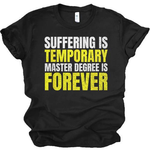 FUnny MBA Student Mastered It Masters Degree Graduation Unisex Jersey T-Shirt - Best Gift Smart