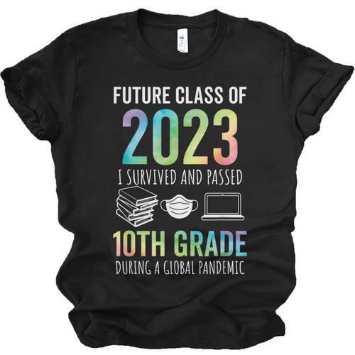 Future Class Of 2023 10th Grade Graduation 2021 Unisex Jersey T-Shirt - Best Gift Smart