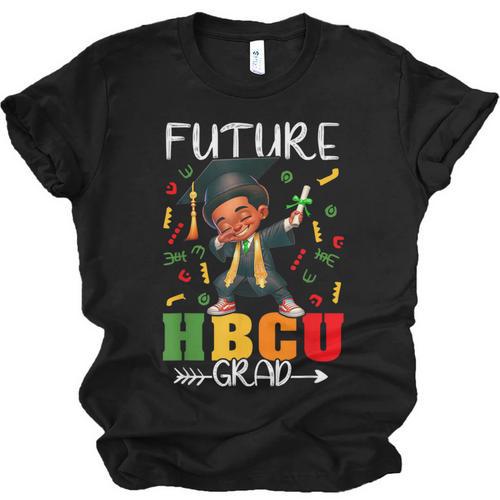 Future HBCU Grad History Boy Graduation HBCU Kids Unisex Jersey T-Shirt - Best Gift Smart