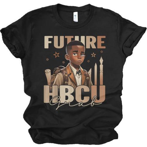 Future HBCU Grad History Boy Kids Graduation HBCU Unisex Jersey T-Shirt - Best Gift Smart