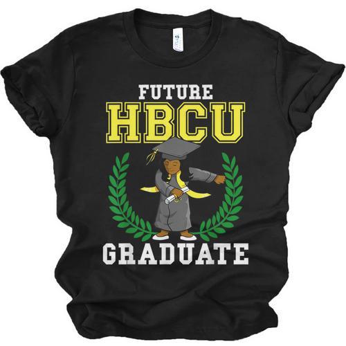 Future HBCU Graduation Shirt College Flossing Girl Tee Unisex Jersey T-Shirt - Best Gift Smart