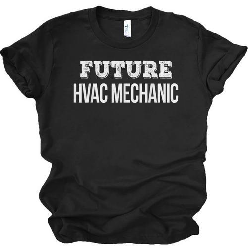 Future HVAC Mechanic Shirt Graduation Unisex Jersey T-Shirt - Best Gift Smart