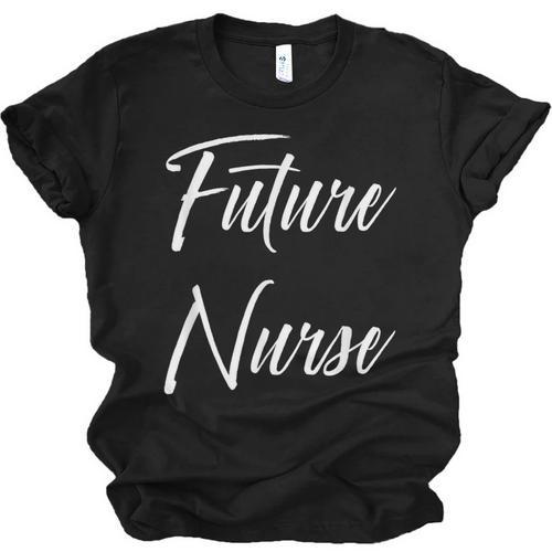 Future Nurse Shirt Cute Graduation Grad Unisex Jersey T-Shirt - Best Gift Smart