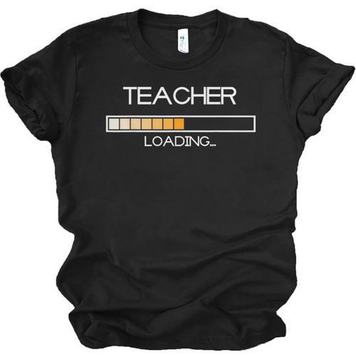 Future Teacher Loading Bar Graduation Teacher Men Women Unisex Jersey T-Shirt - Best Gift Smart
