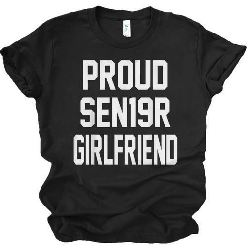 Girlfriend Graduation Party SEN19R Shirt Senior 2019 T-Shirt Unisex Jersey T-Shirt - Best Gift Smart