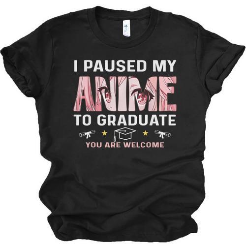 Graduation 5th 6th 8th Grade Class 2023 Anime Graduate Girls Unisex Jersey T-Shirt - Best Gift Smart