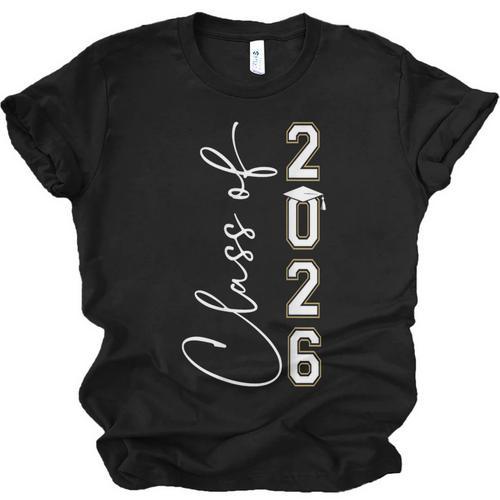 Graduation Class Of 2026 Unisex Jersey T-Shirt - Best Gift Smart