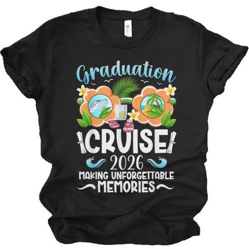 Graduation Cruise 2026 Making Memories Graduate Cruising Unisex Jersey T-Shirt - Best Gift Smart
