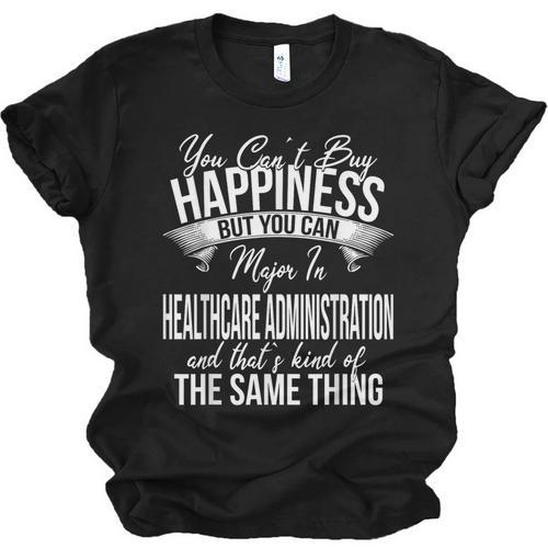 Graduation Healthcare Administration Major Unisex Jersey T-Shirt - Best Gift Smart